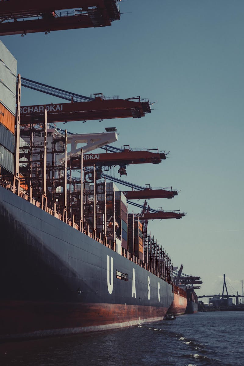 Shallow Focus Photography of Black Ship